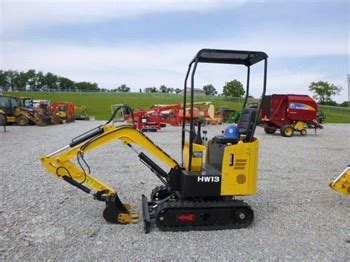 HANWOO HW13 Mini (up to 12,000 lbs) Excavators For Sale